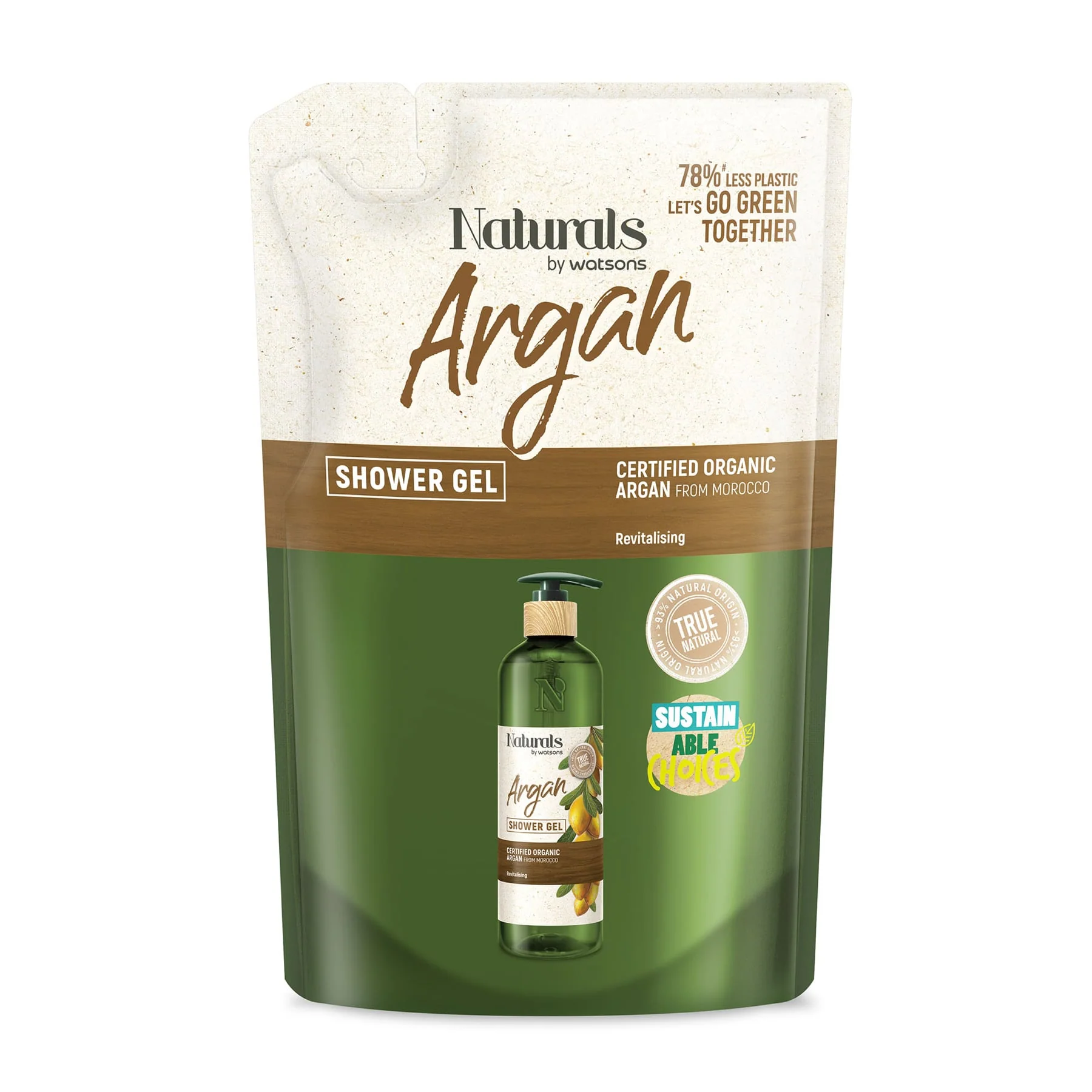 Argan Shower Gel Refill 450ml