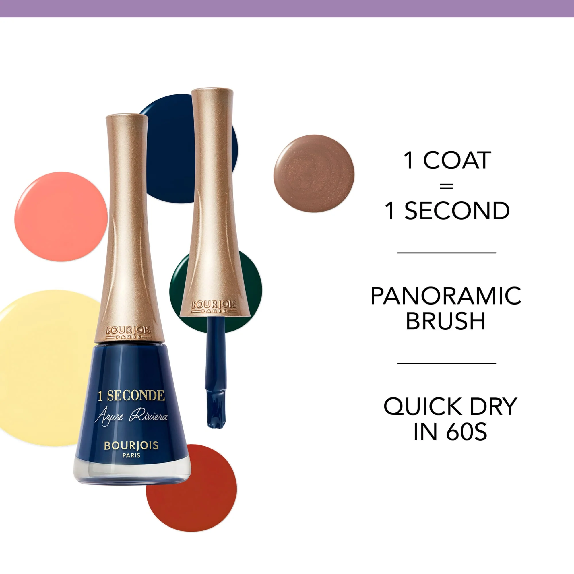 Bourjois 1 Seconde Nail Polish 9ml - Image 74