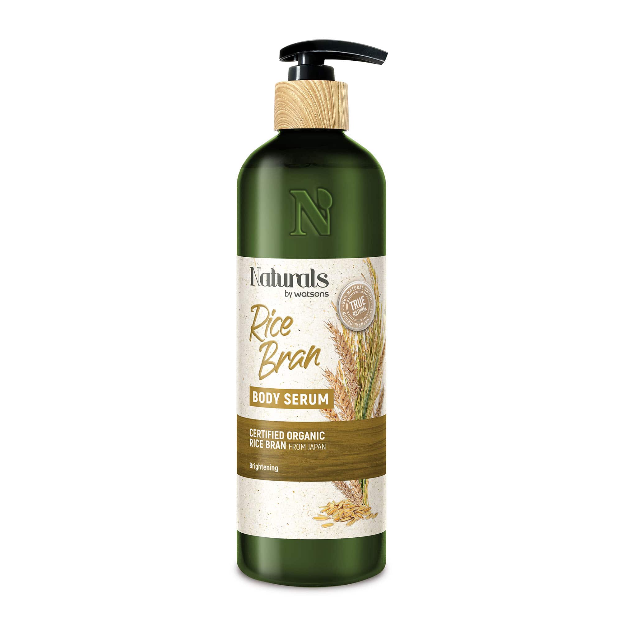 Brightening Body Serum Moisturiser Rice Bran 490ml - Image 2