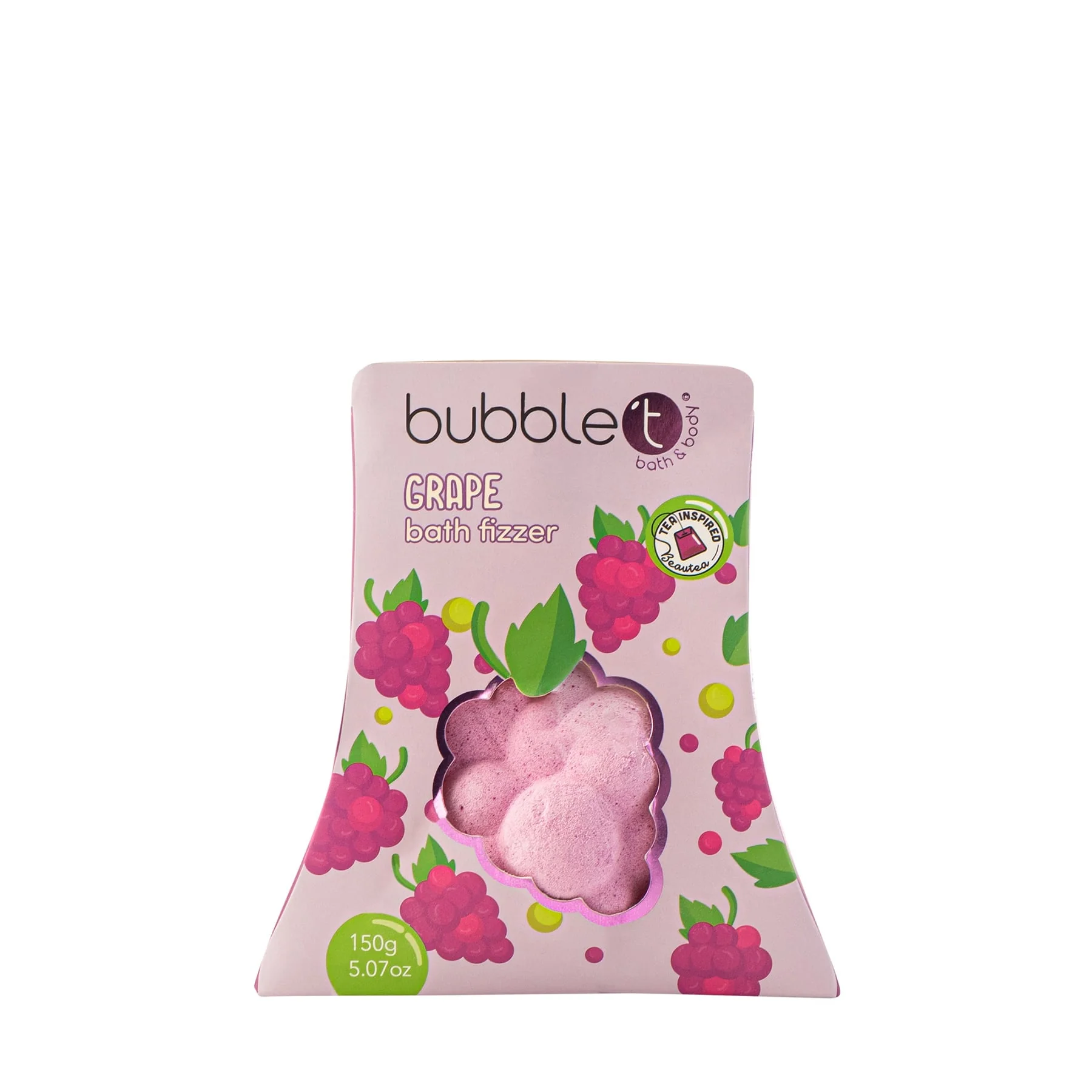 Bubble T Bath Fizzer Grape 150g