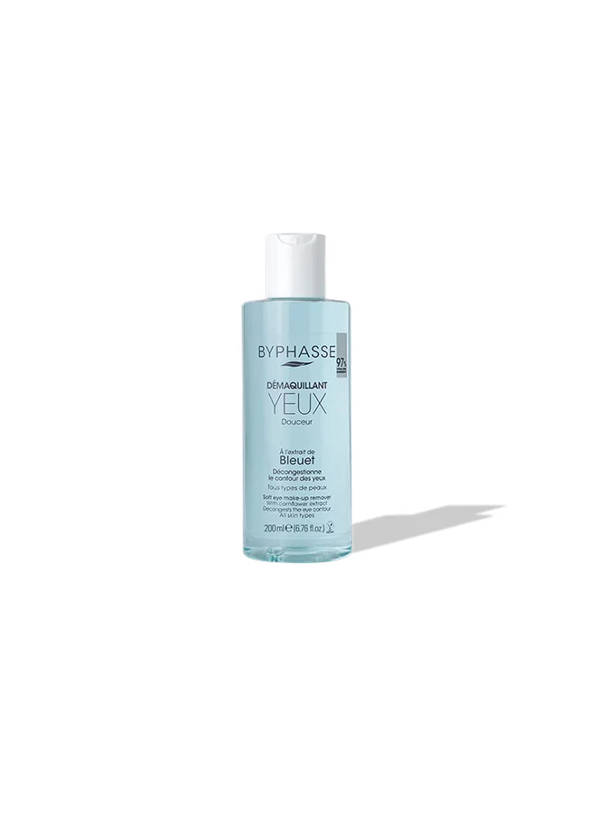 Byphasse Soft Eye Make Up Remover Cornflower Extract 200ml