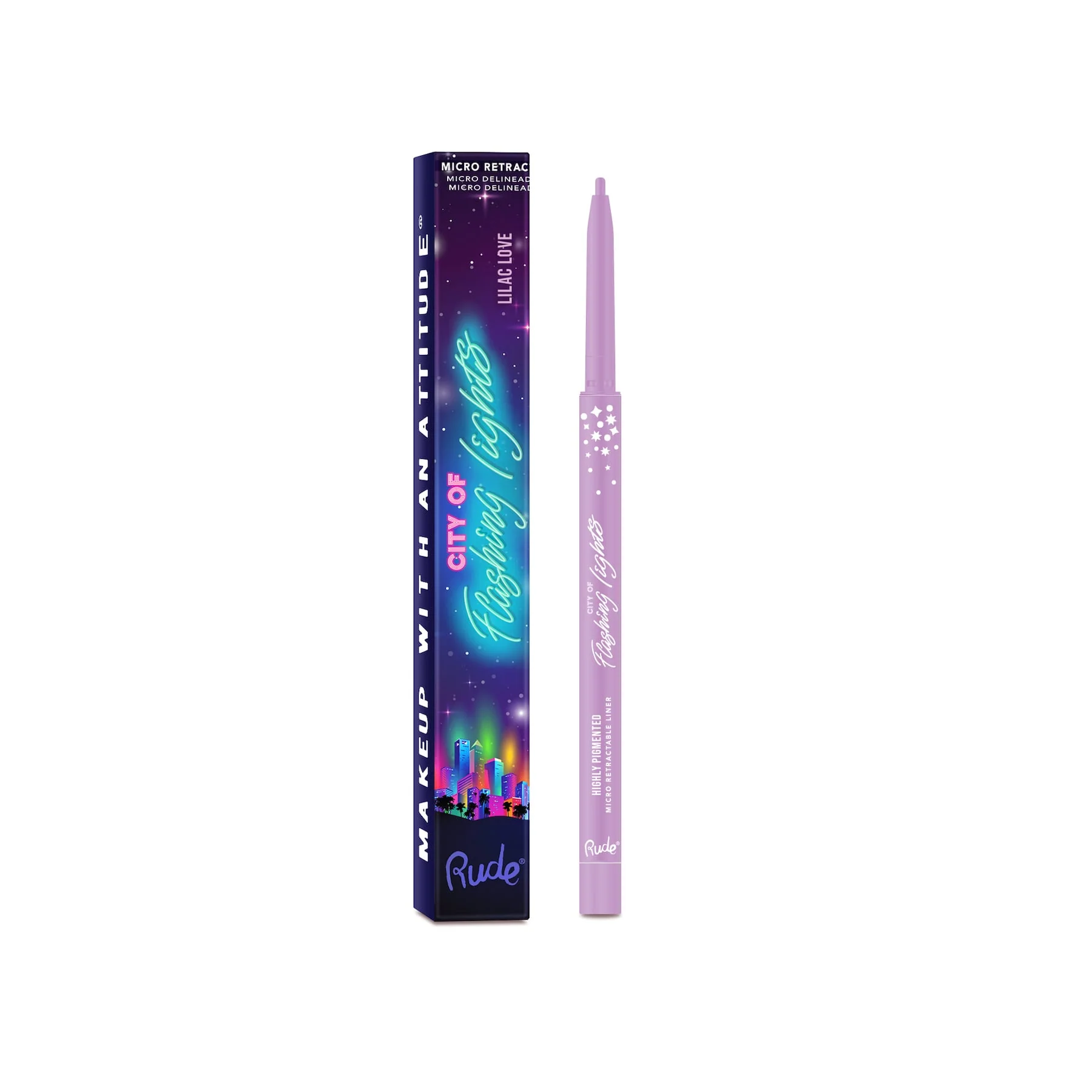 Rude City of Flashing Lights Micro Retractable Liner 0.1g - Image 15