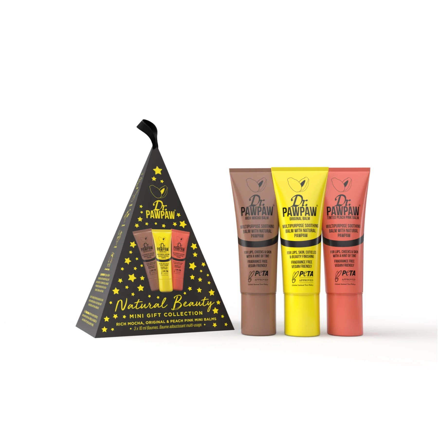 Dr.PAWPAW Natural Beauty Mini Gift Collection Multipurpose Soothing Balm Set