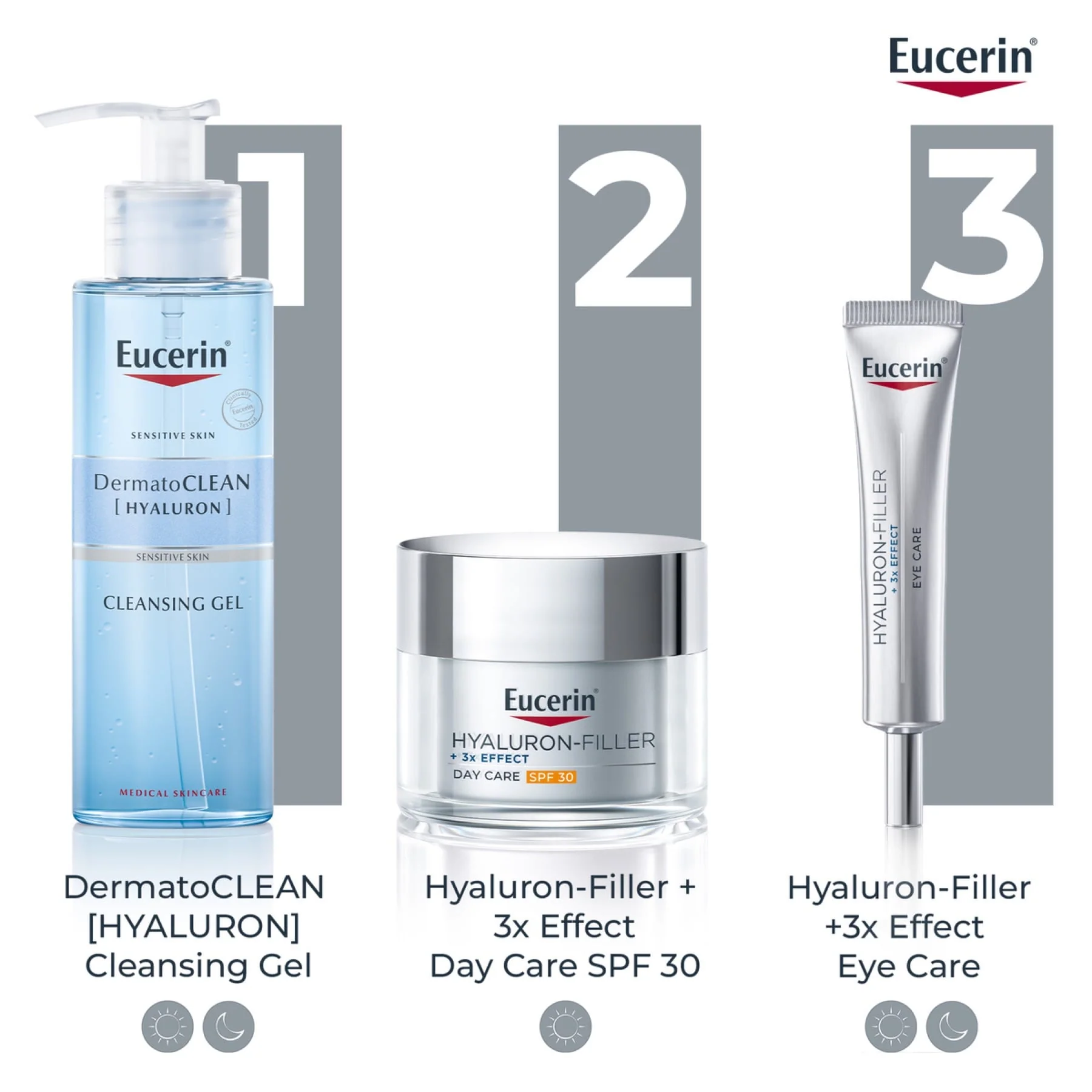 Eucerin Hyaluron Filler + Elasticity Anti-aging Face Night Cream, 50ml - Image 7