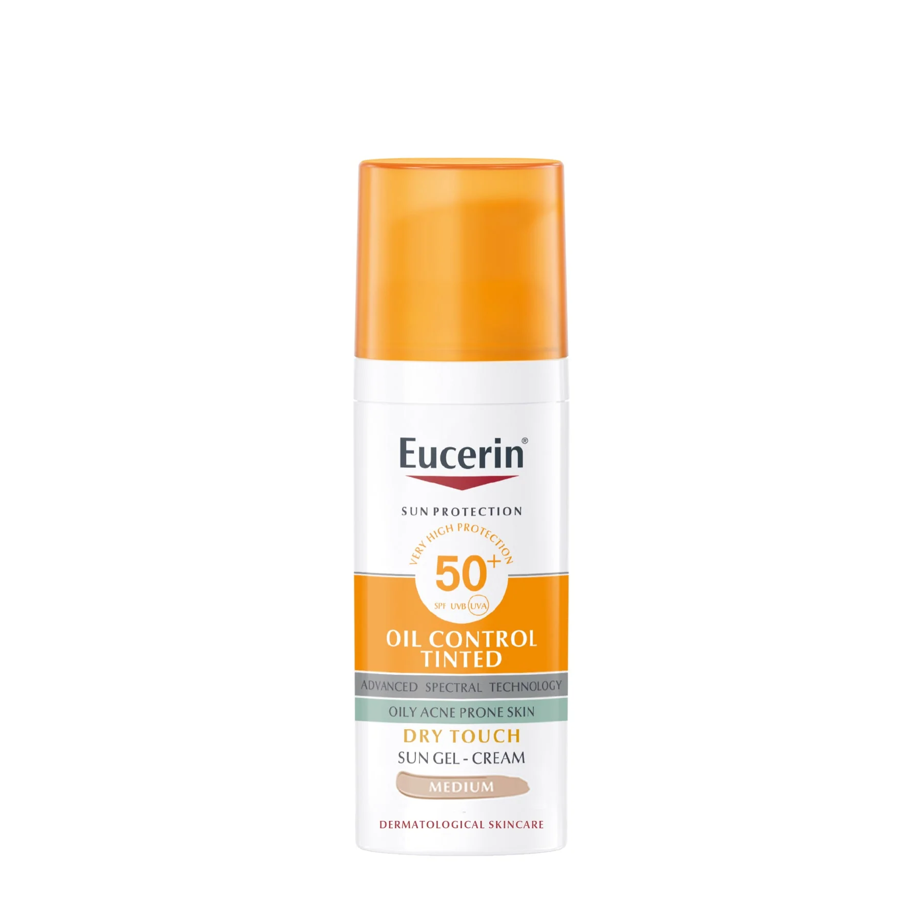Eucerin Oil Control Sun Gel-Cream SPF 50+ Medium 50ml