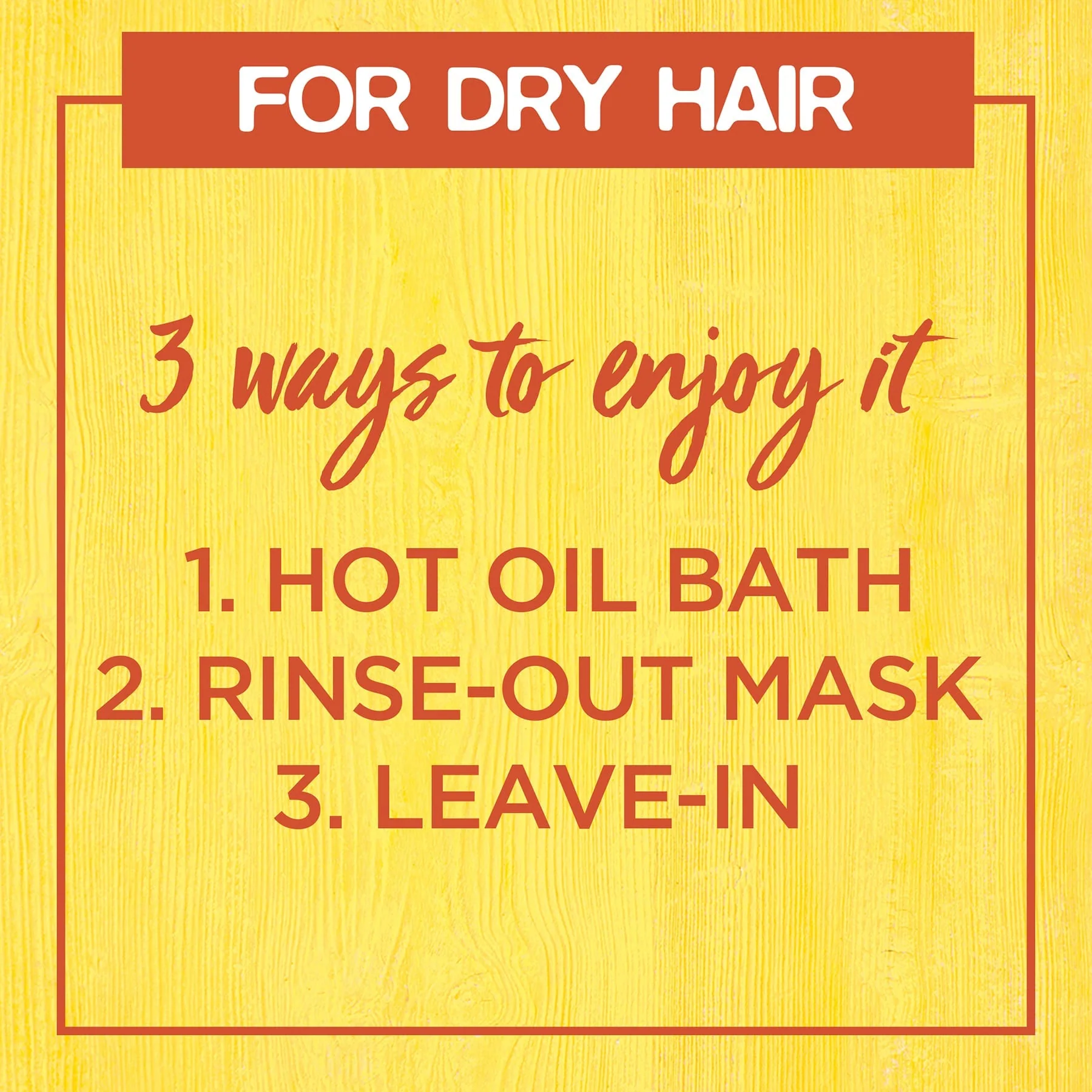Garnier Ultra Doux Nourishing Hair Food Mask & Leave-In Conditioner Dry Hair Banana 390ml - Image 2