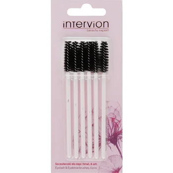 Intervion Eyelash and Eyebrow Brushes, 6 Pcs.