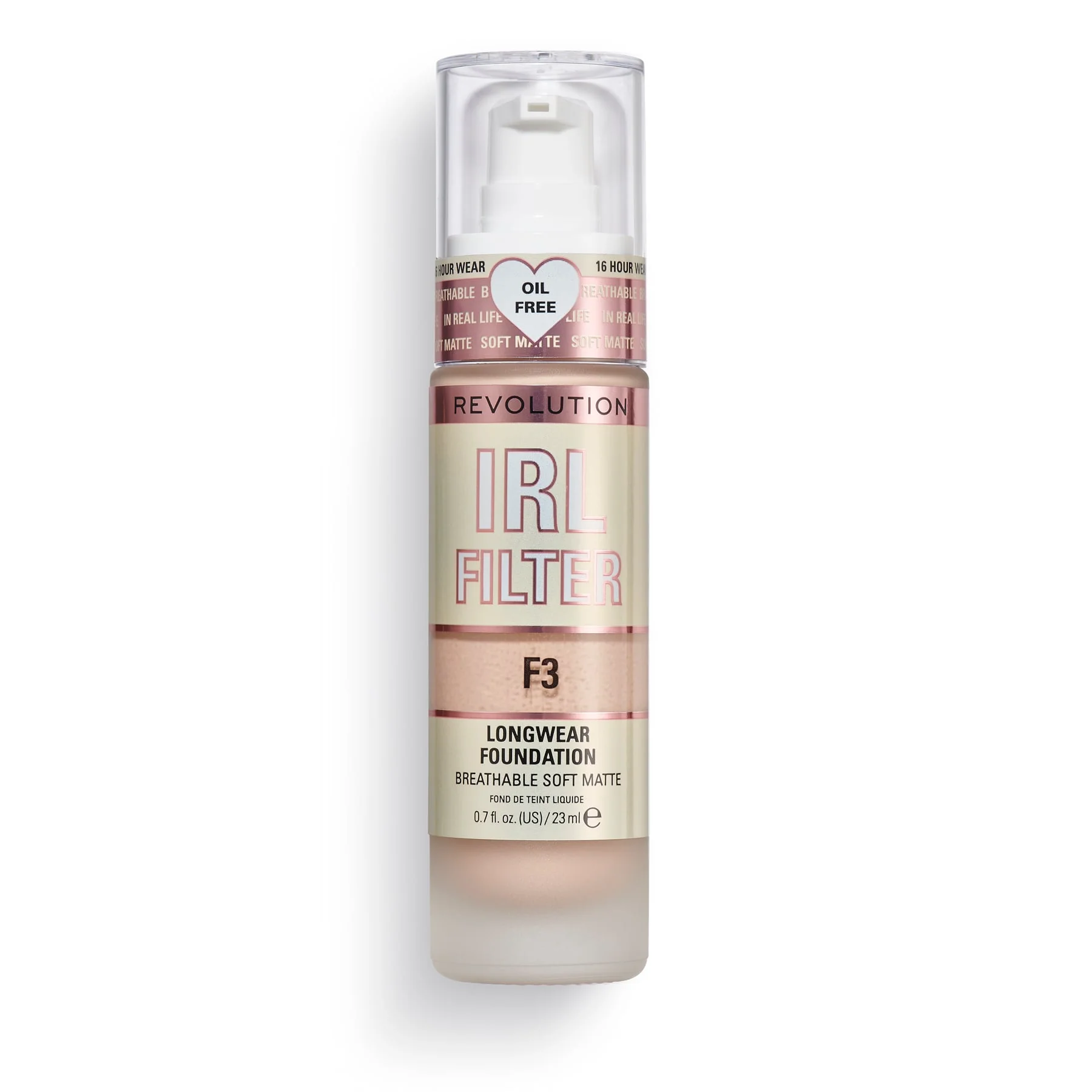 Revolution IRL Filter Longwear Foundation 23ml - Image 3