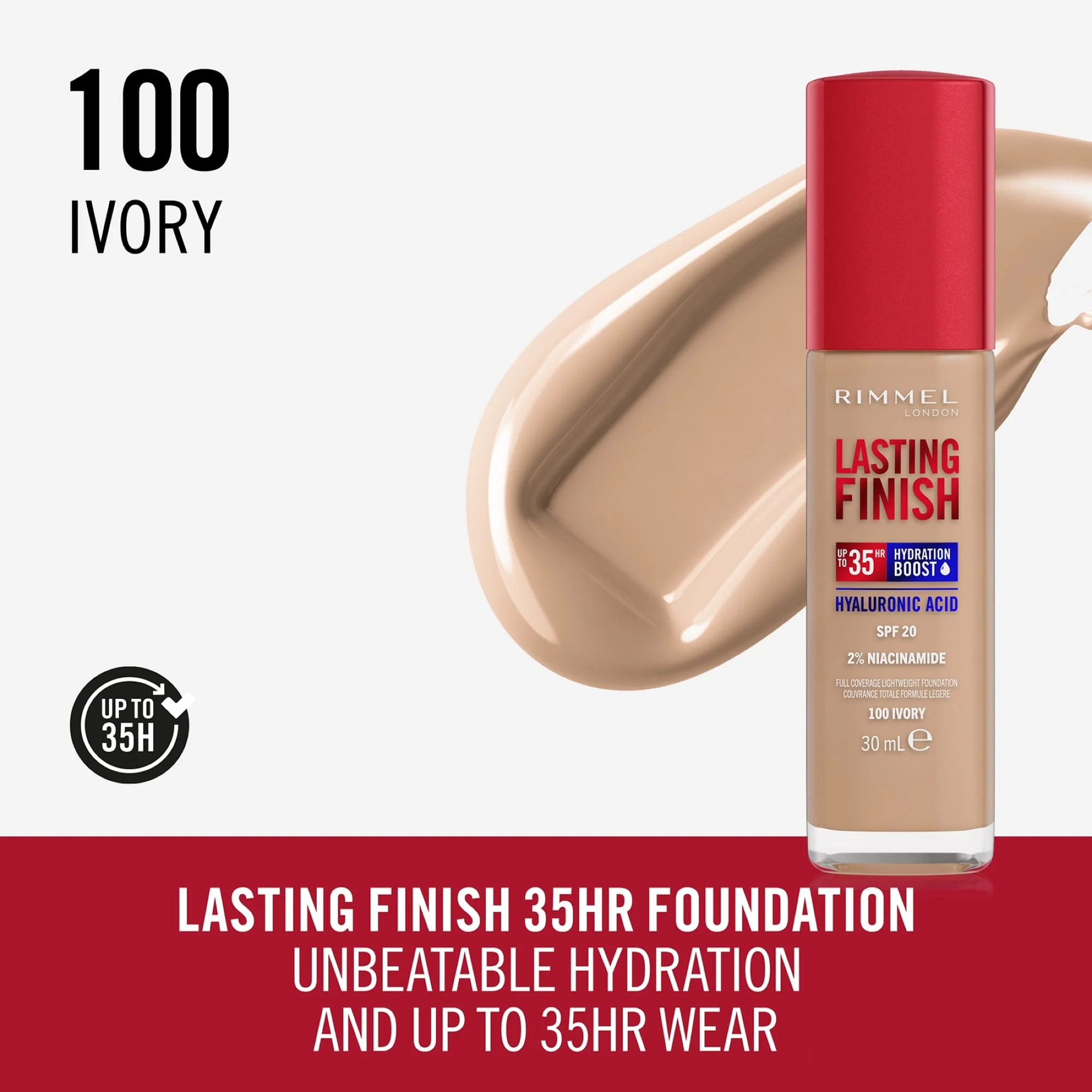 Lasting Finish 35 Hour Foundation 30ml - Image 4