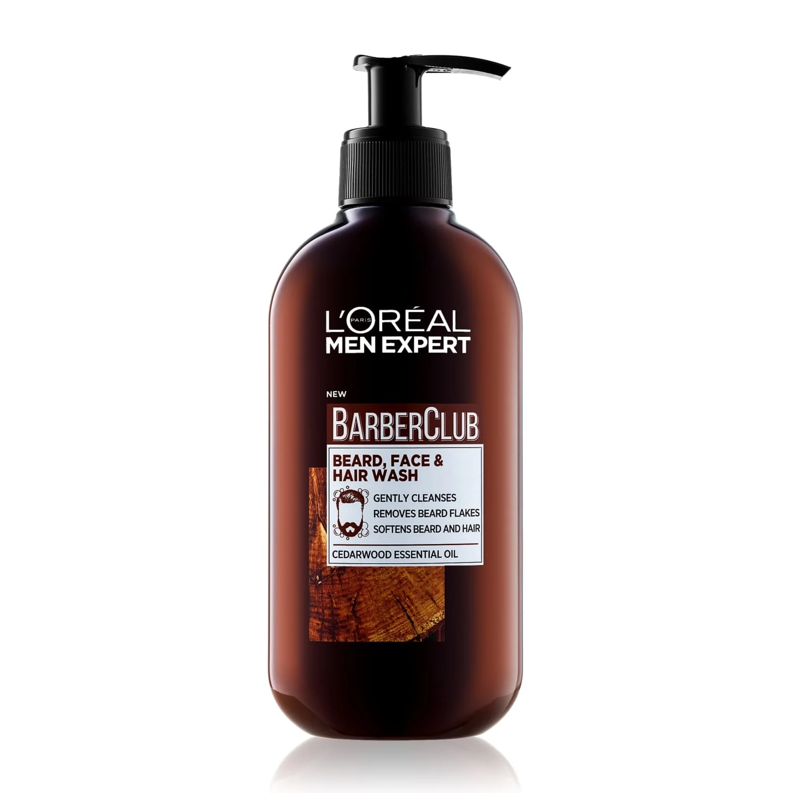 L'Oreal Paris Men Expert Barber Club 3-In-1 Beard Hair & Face Wash 200ml