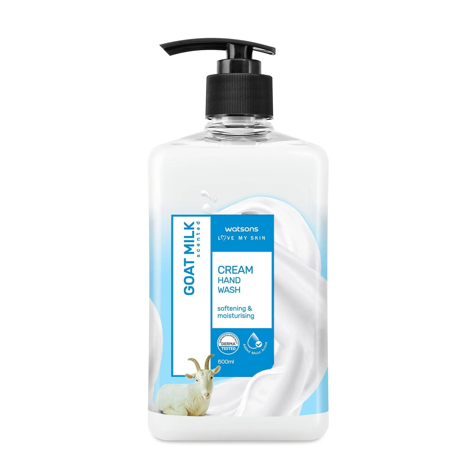 Love My Skin Cream Hand Wash Goat Milk 500ml