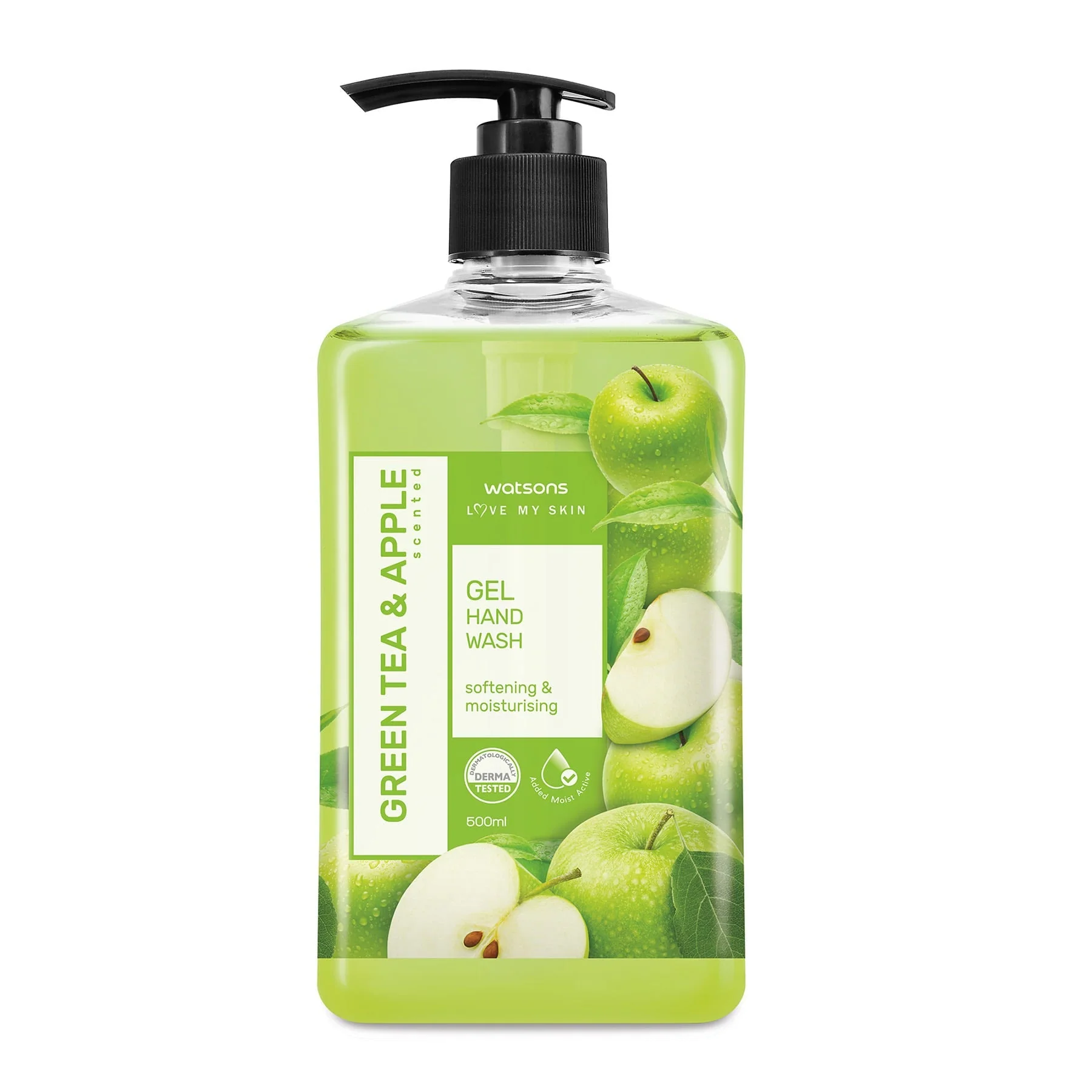 Love My Skin Gel Hand Wash Green Tea & Apple 500ml