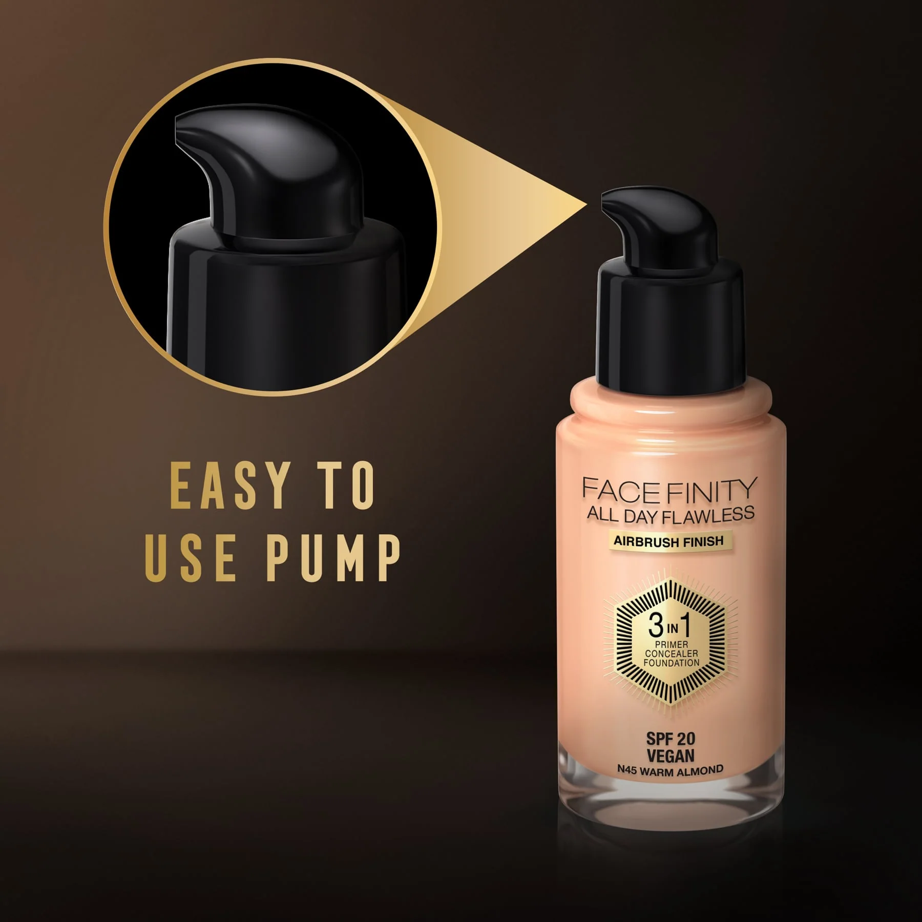 Max Factor Facefinity All Day Flawless 3 In 1 Foundation Matte Finish 30ml - Image 18