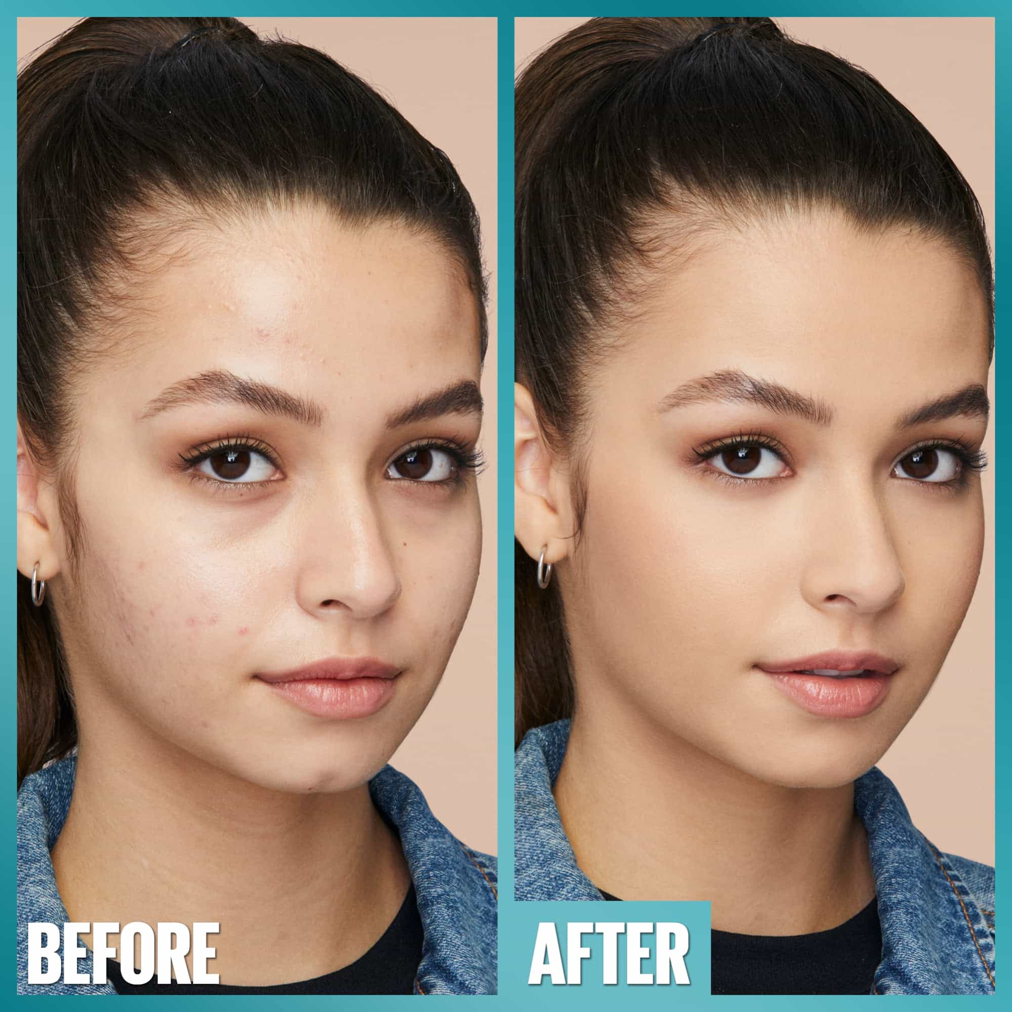 Maybelline Fit Me Matte+Poreless Liquid Foundation with SPF22 30ml - Image 3