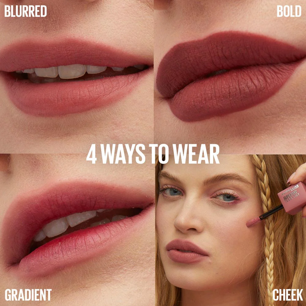 Maybelline New York Super Stay Teddy Tint Plushwear and Transferproof - Image 19