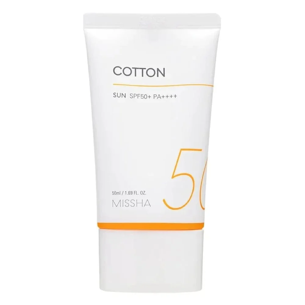 Missha All Around Safe Block Cotton Sunscreen SPF50+ PA+++ 50ml