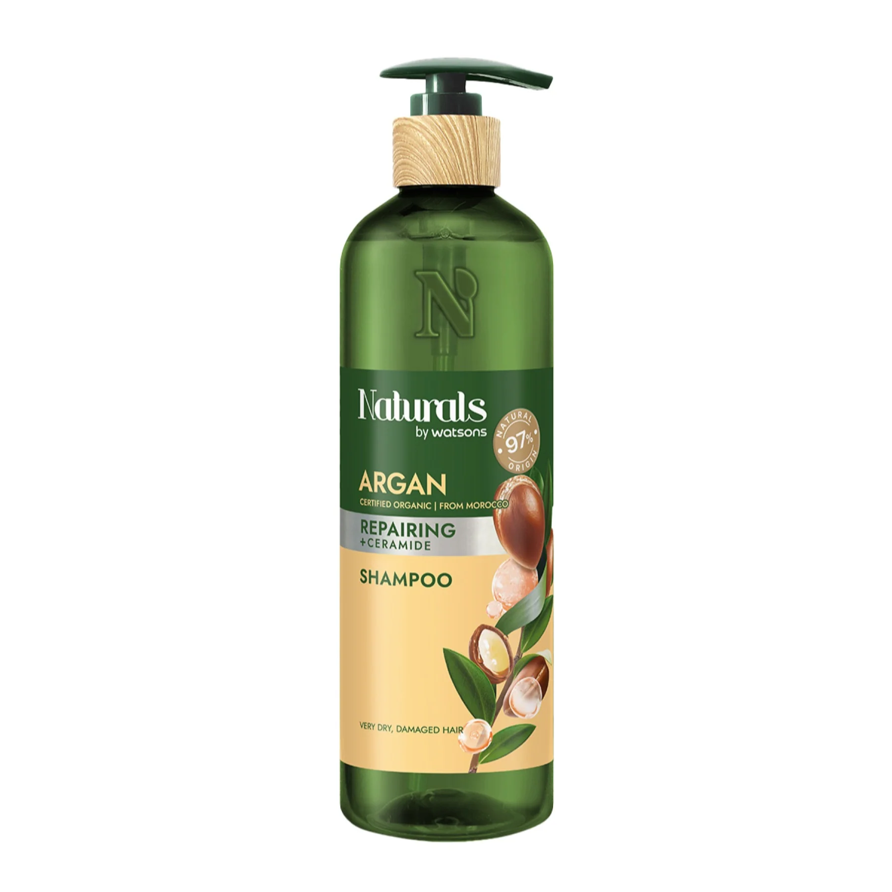 Naturals by Watsons Argan Shampoo 490ml