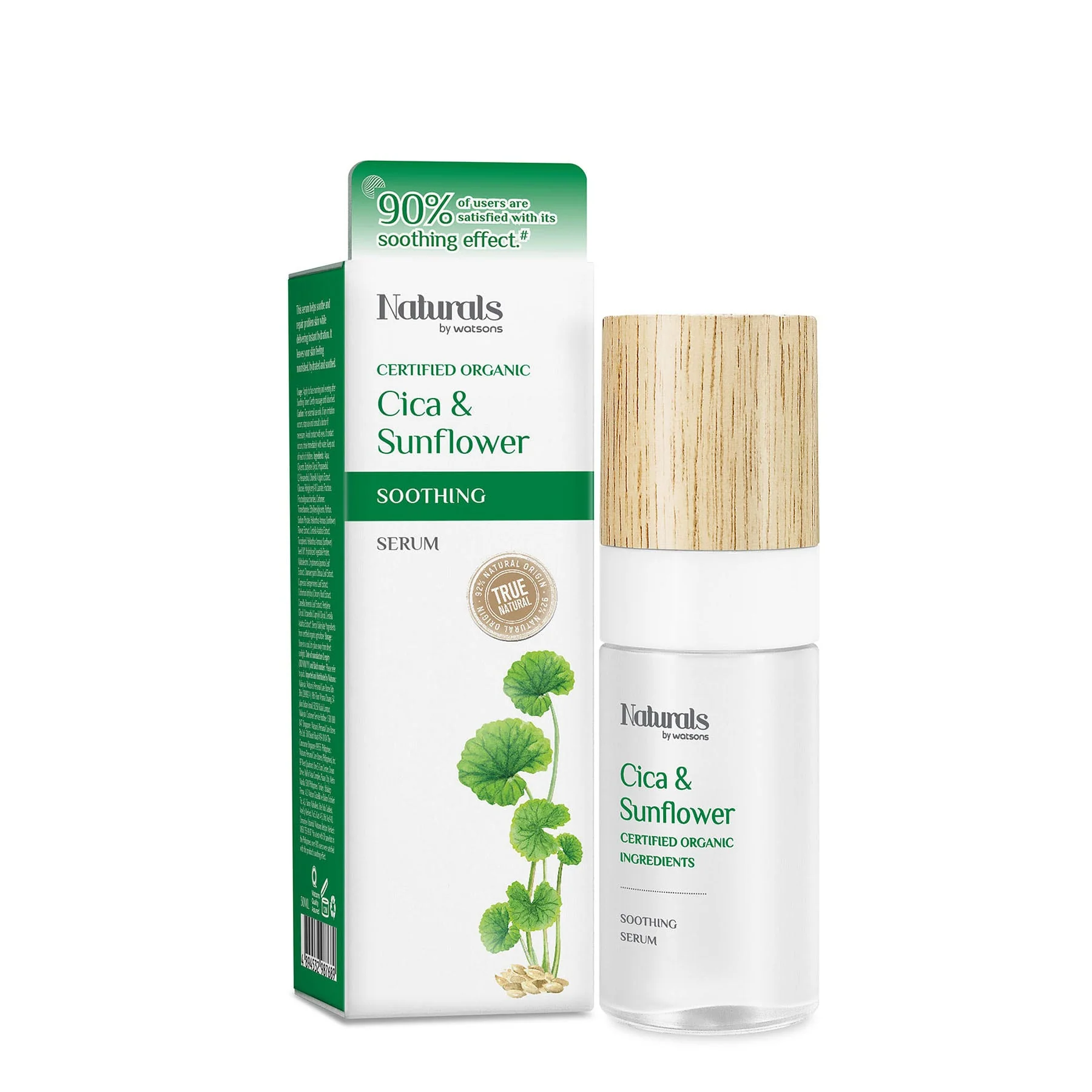 Naturals By Watsons Cica & Sunflower Soothing Serum 30ml