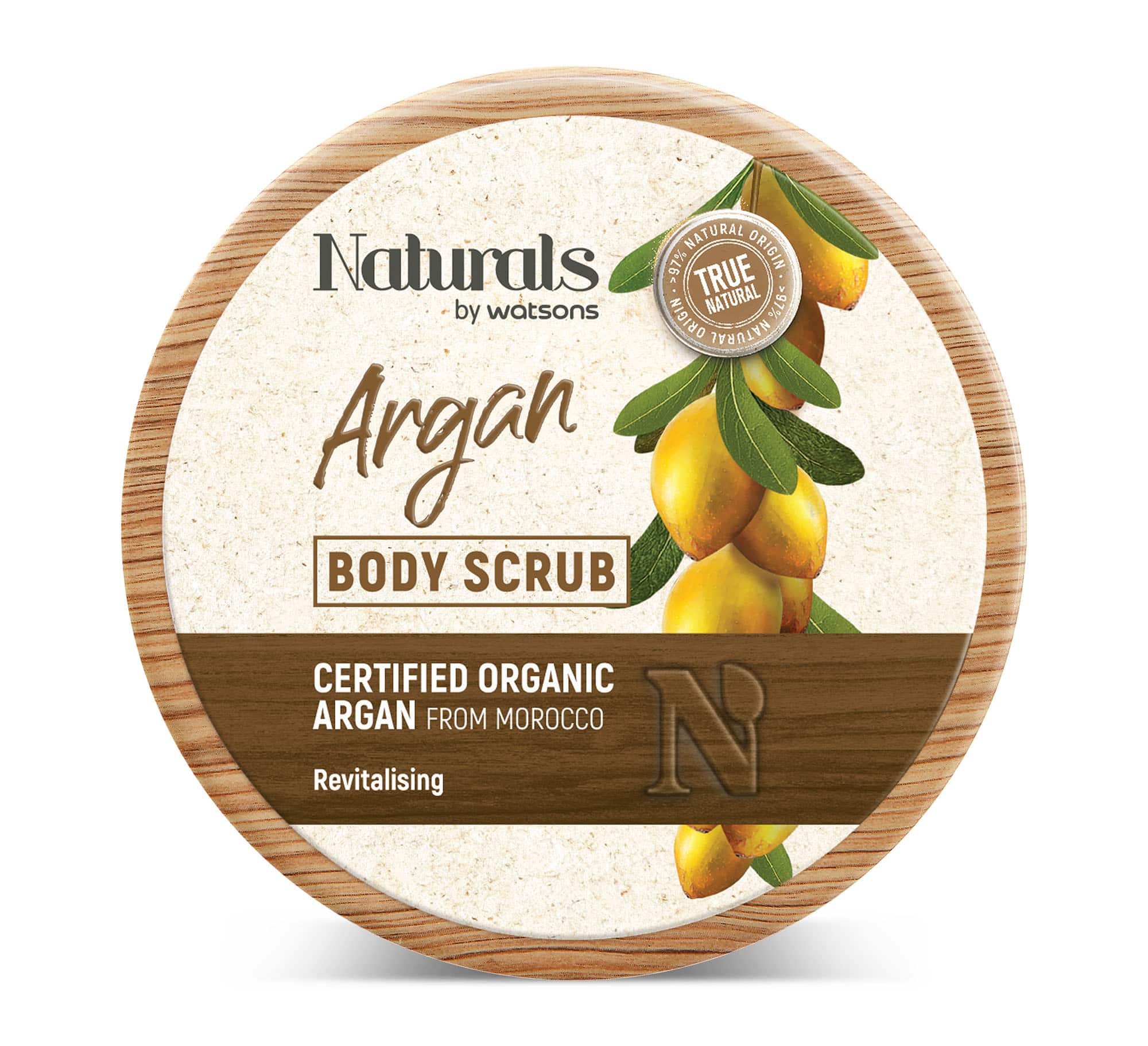 Naturals by Watsons Revitalising Body Scrub Argan 200g