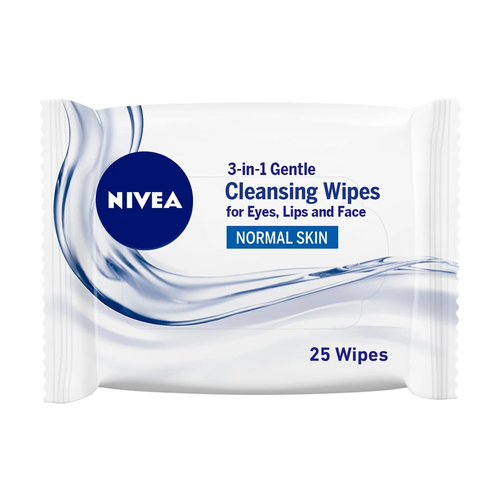 Nivea 3-in-1 Gentle Cleansing Wipes Normal Skin 25pcs