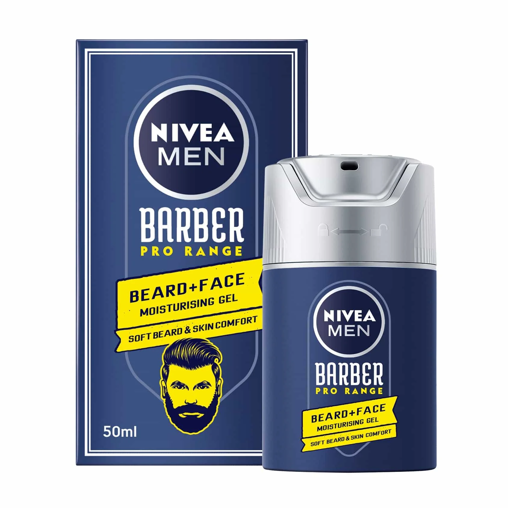 Nivea Men Barber Pro Range Beard & Face Moisturiser 50ml