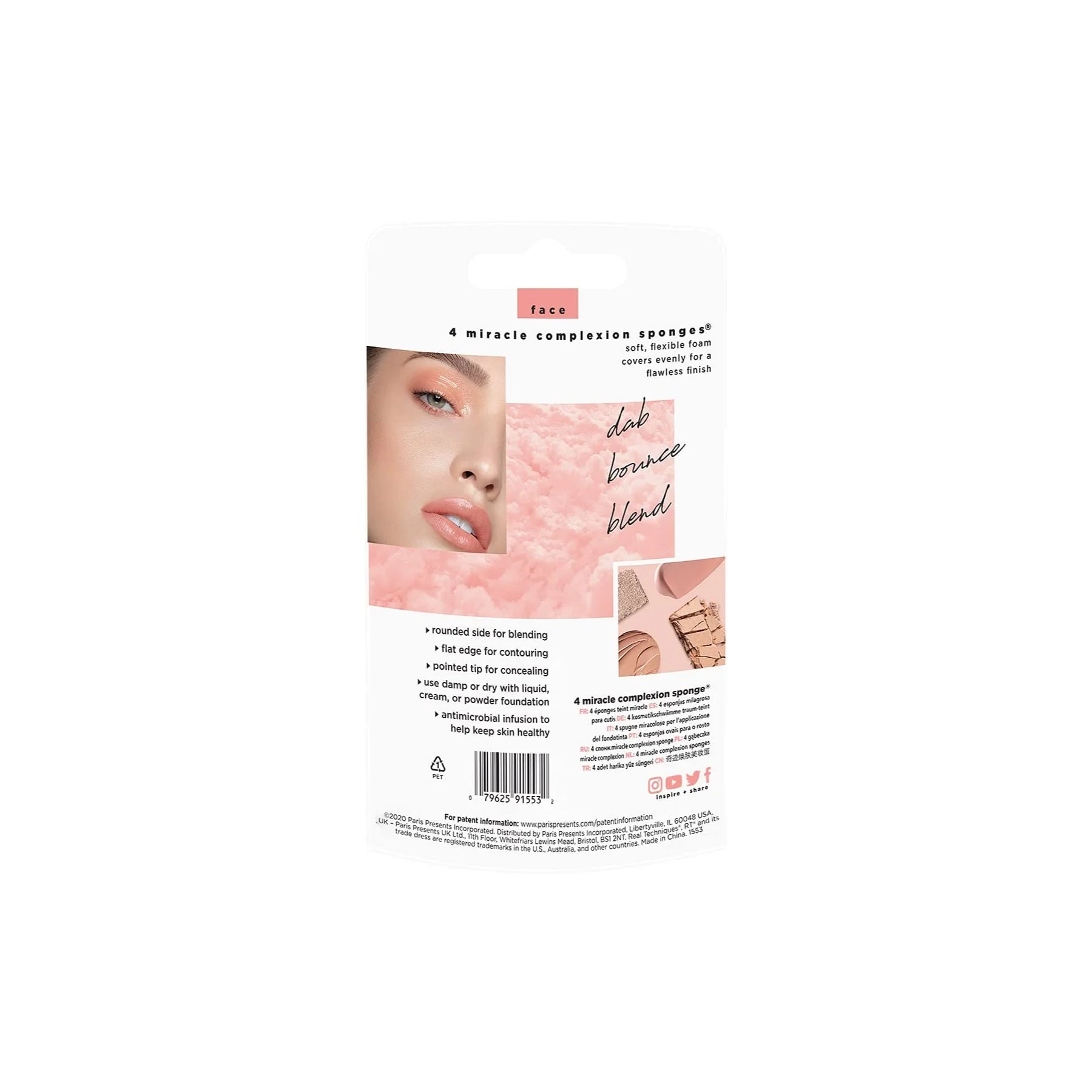 Real Techniques Miracle Complexion Sponge 4pc - Image 2