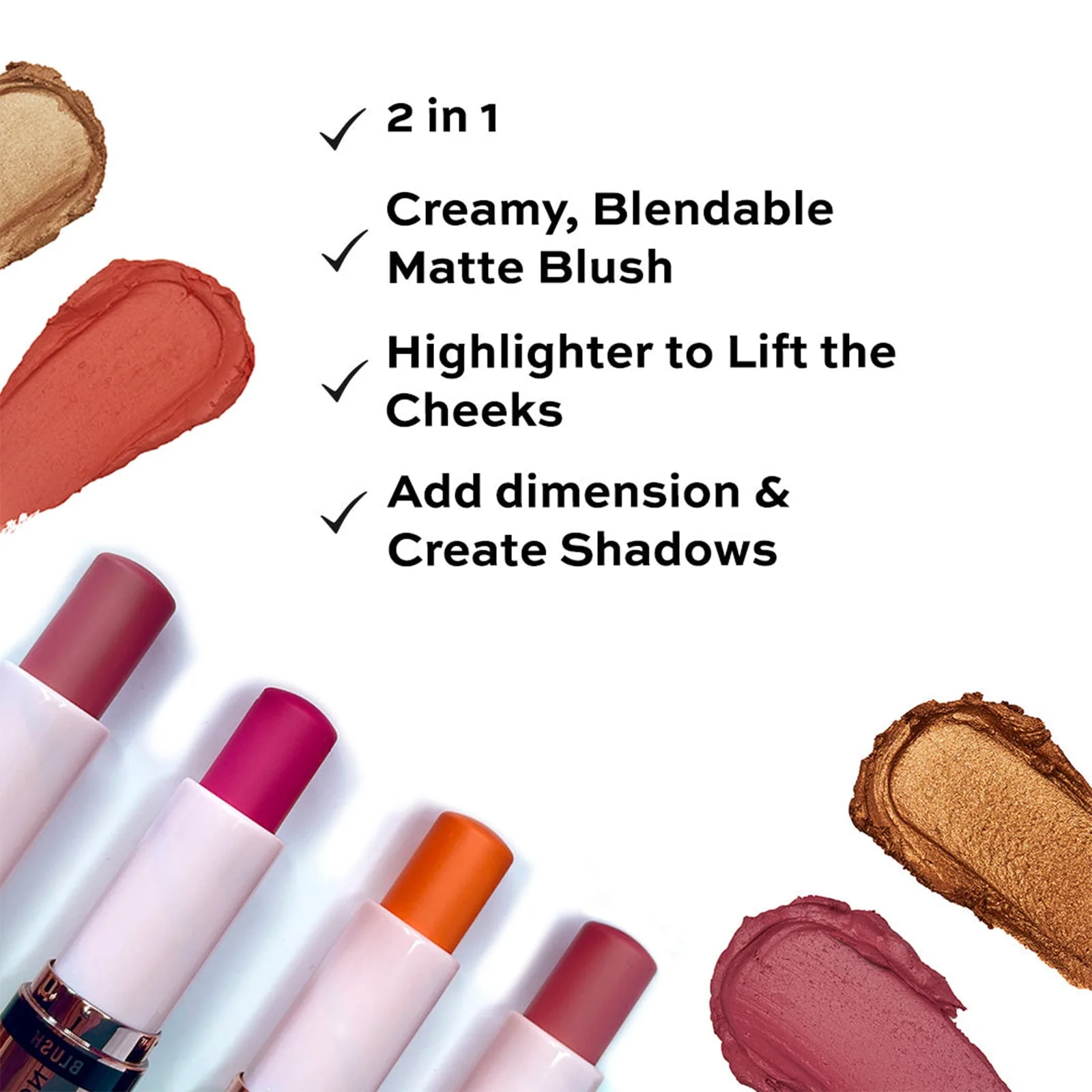 Revolution Blush & Highlight Stick - Image 10