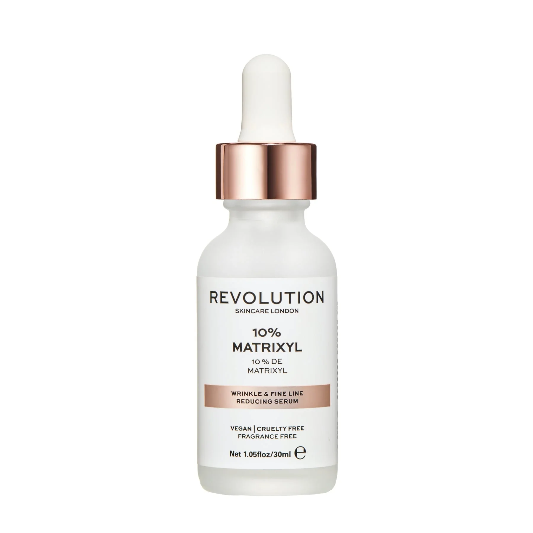 Revolution Skincare Wrinkle & Fine Line Reducing Face Serum 10% Matrixyl 30ml