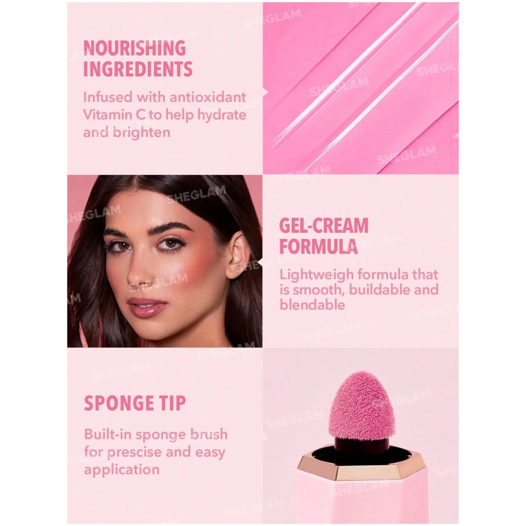 Sheglam Color Bloom Liquid Blush Matte Finish - Image 46