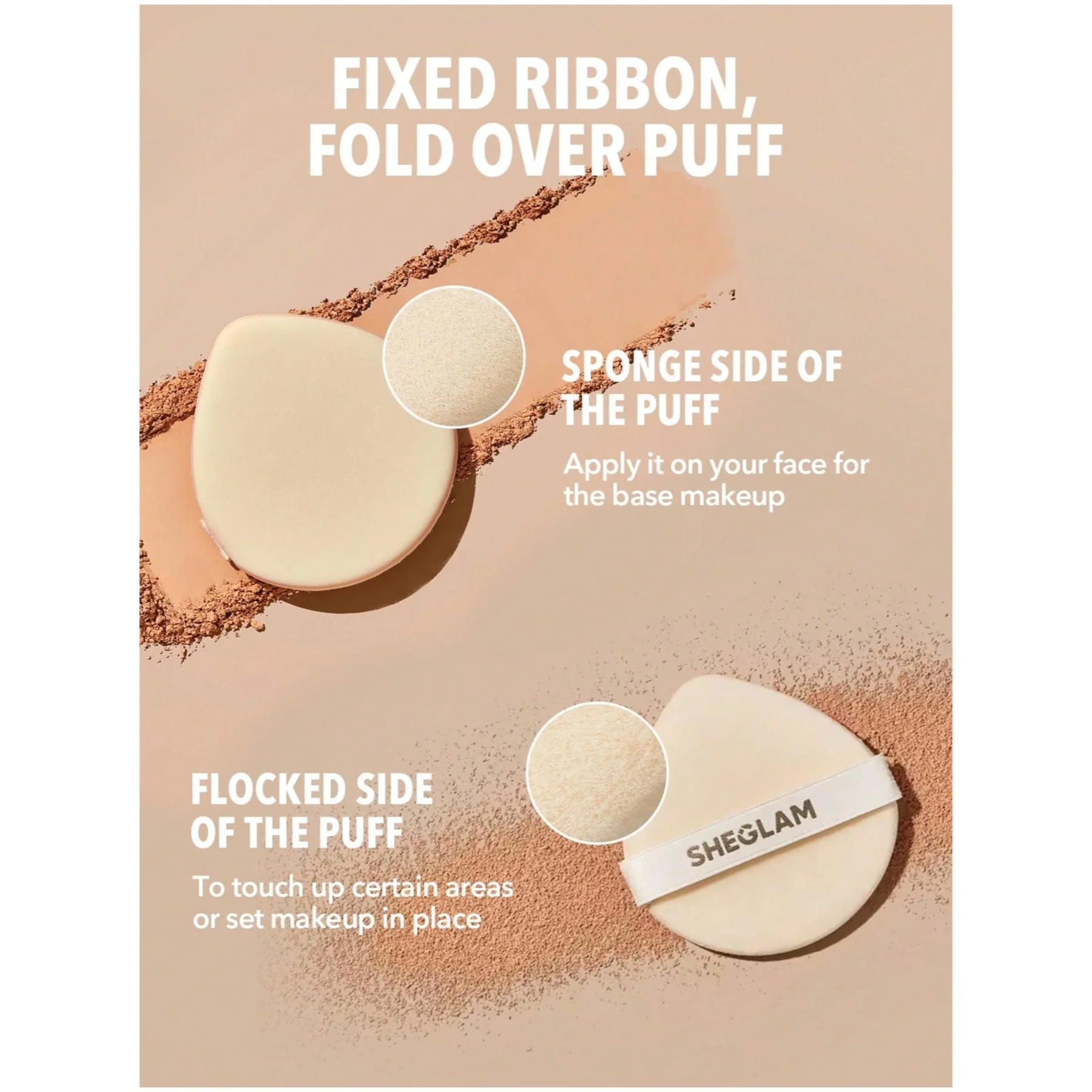 Sheglam High Coverage Powder Foundation 11g - Image 23