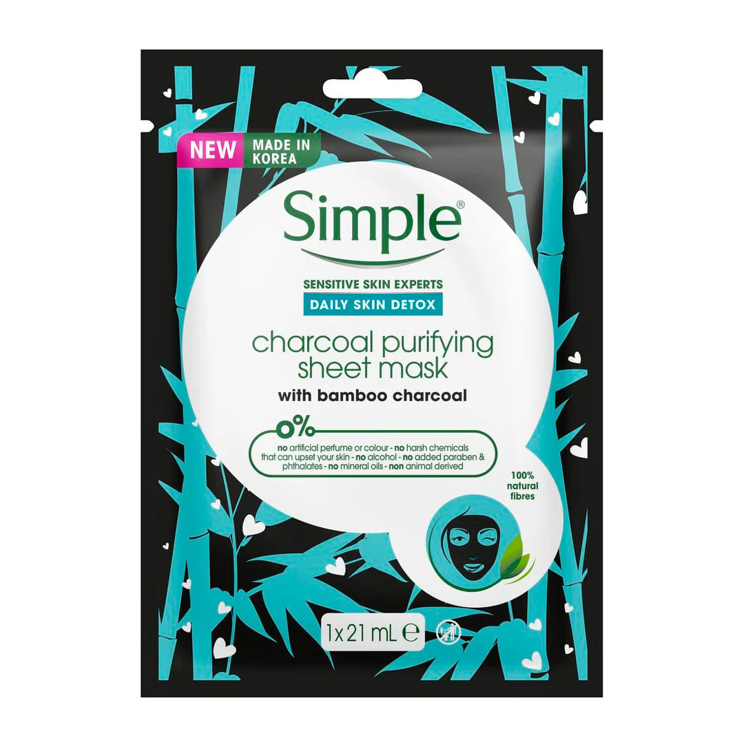 Simple Charcoal Purifying Sheet Mask