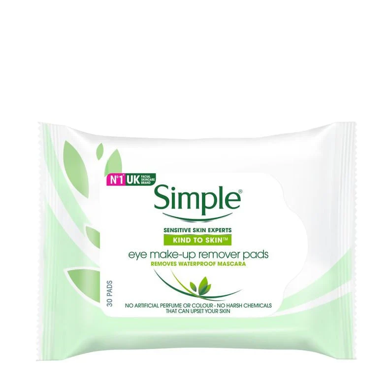 Simple Eye Makeup Removing Wipes 30pcs