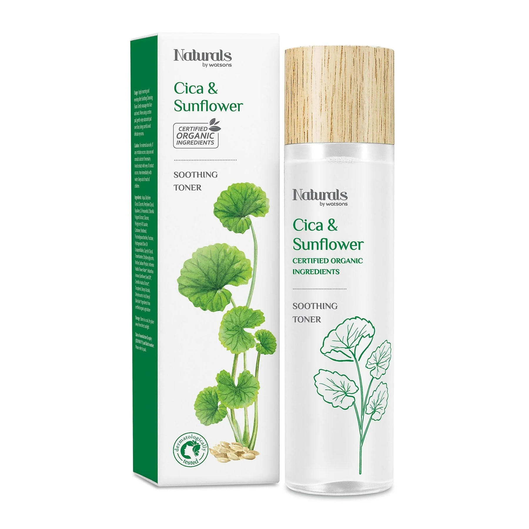 Soothing Facial Hydrating Toner Cica & Sunflower 150ml