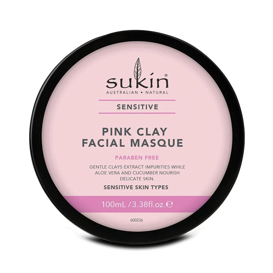 Sukin Sensitive Exfoliating Mask Pink Clay 100ml
