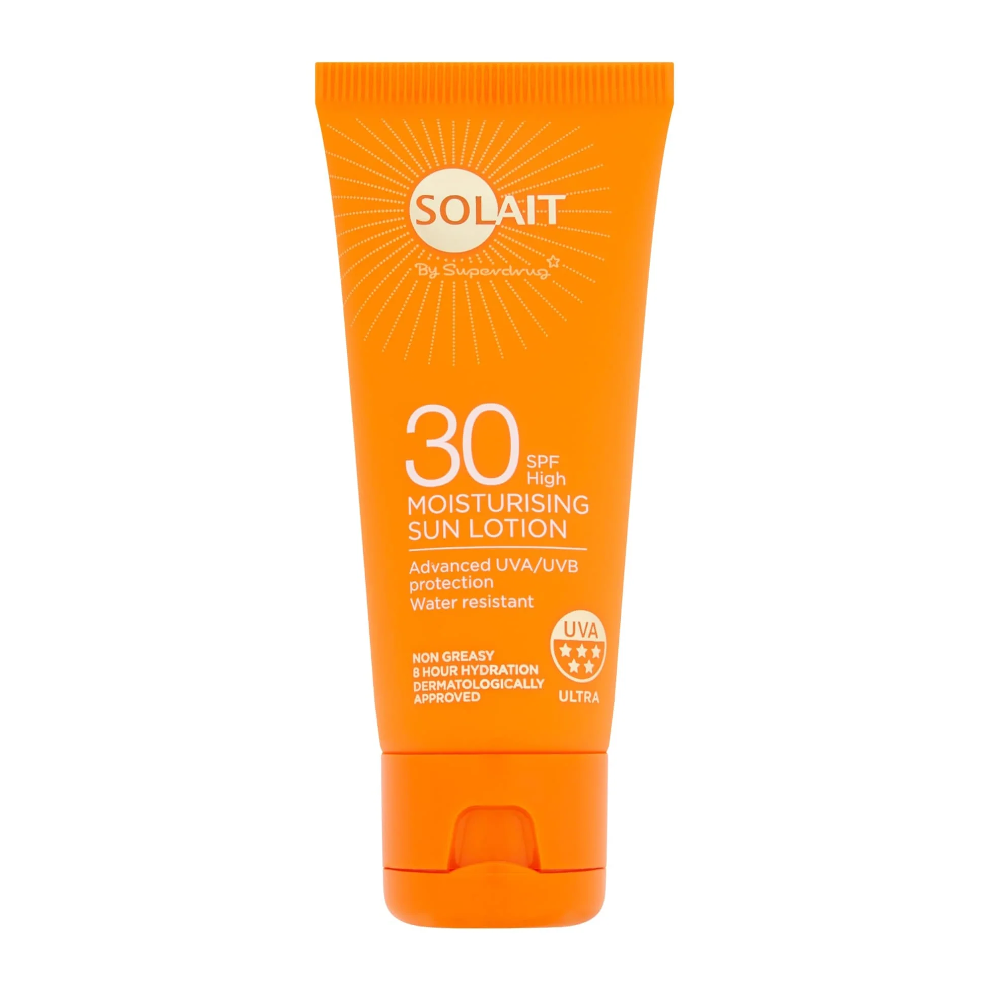 Superdrug Solait Moisturising Sun Lotion Cream SPF30