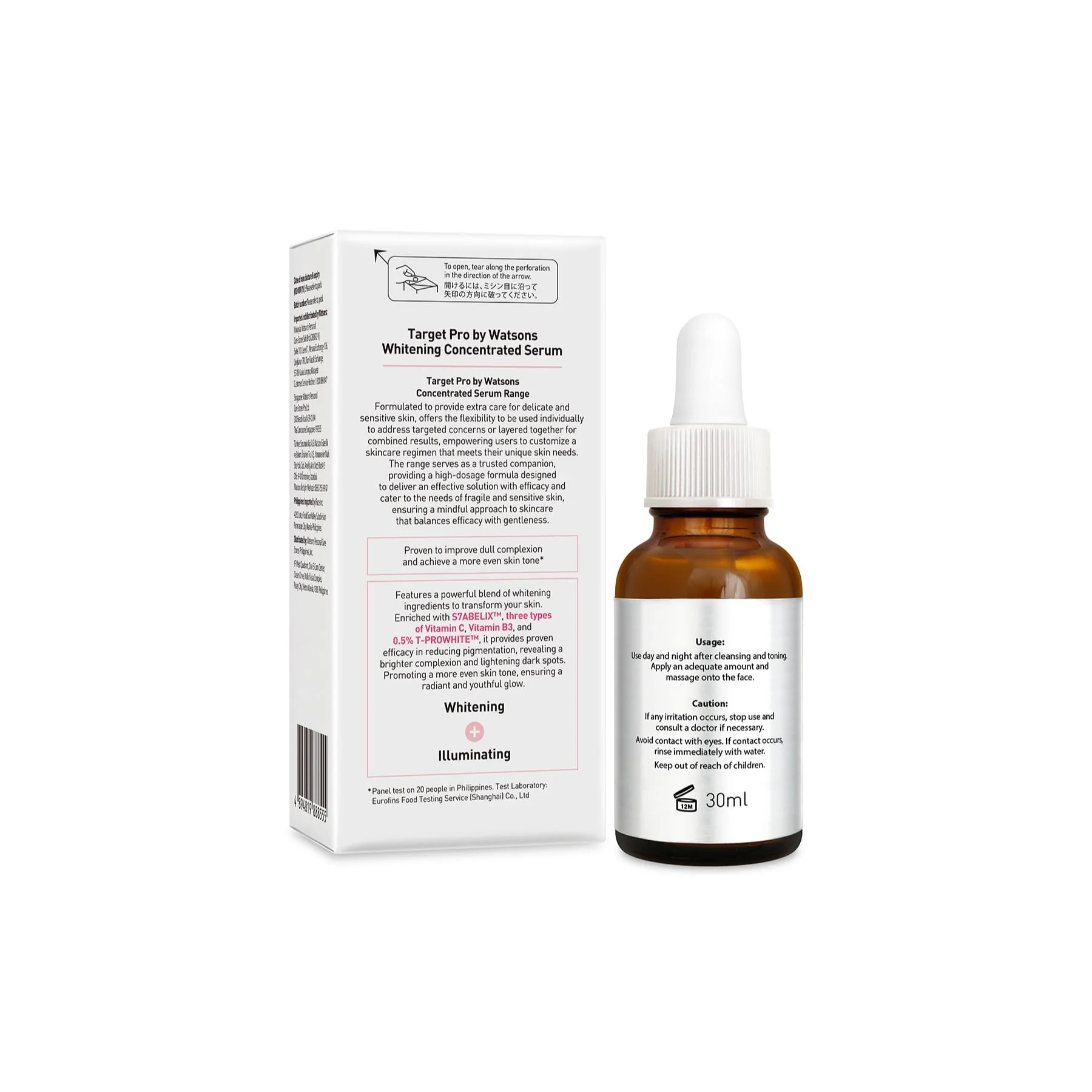 Target Pro by Watsons Whitening Concentrated Serum 30ml - Image 2