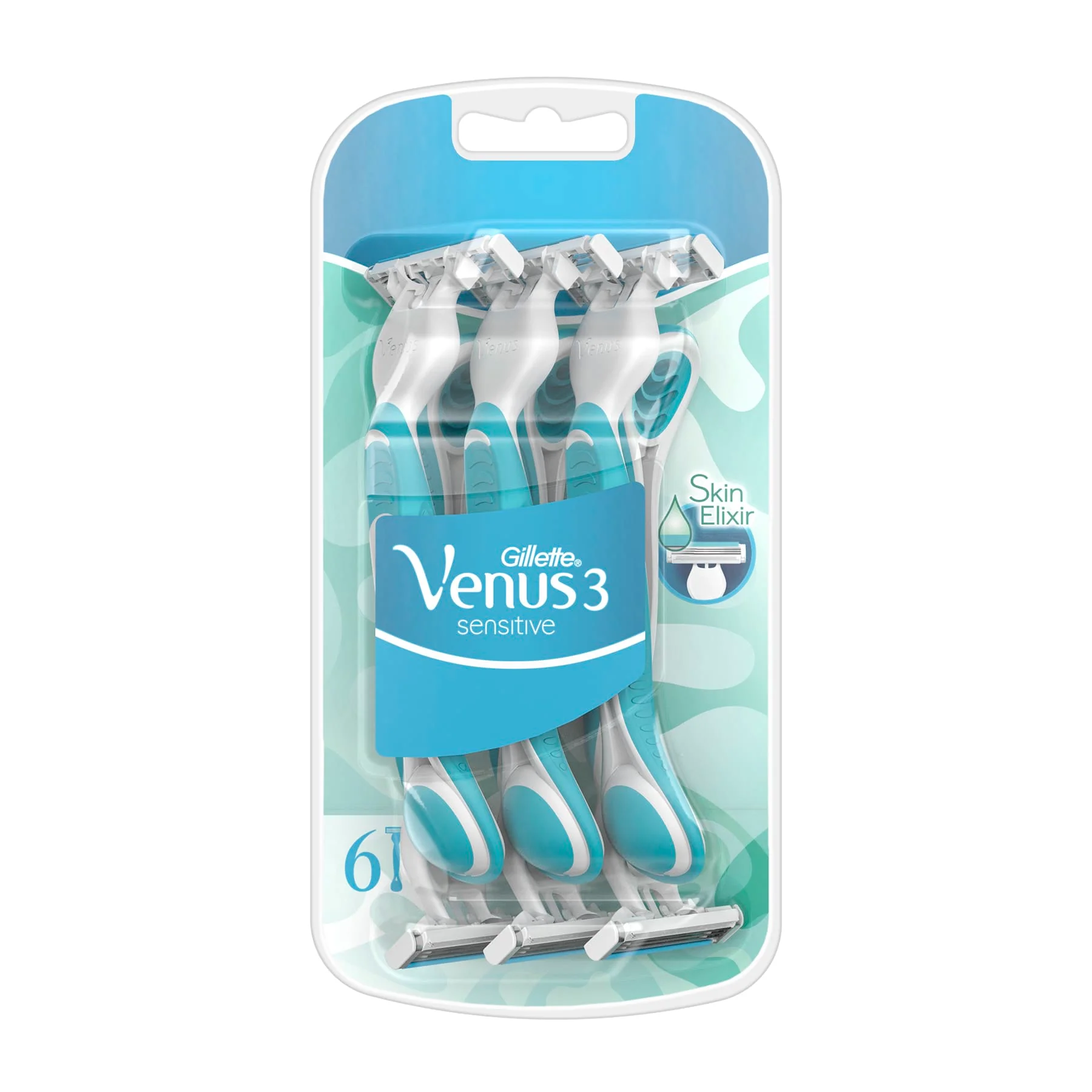 Venus 3 Sensitive Disposable Women's Razor