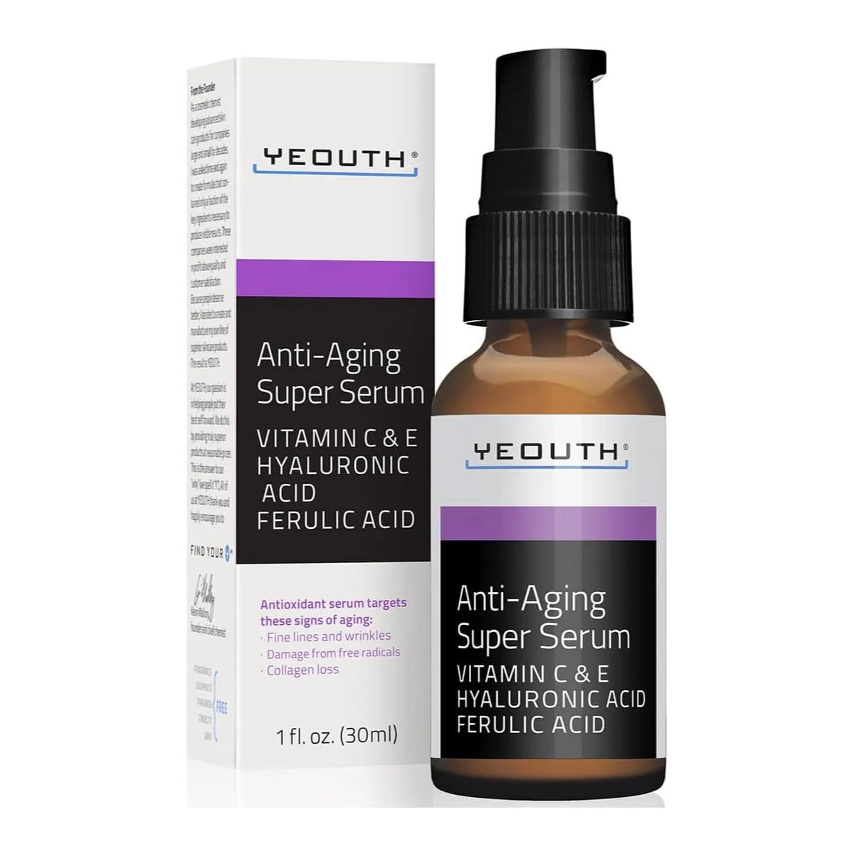 Yeouth Anti-Aging Super Serum 1oz
