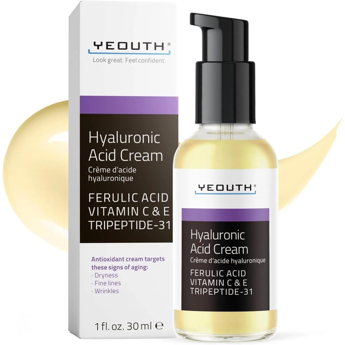 Yeouth Hyaluronic Acid Cream 1oz