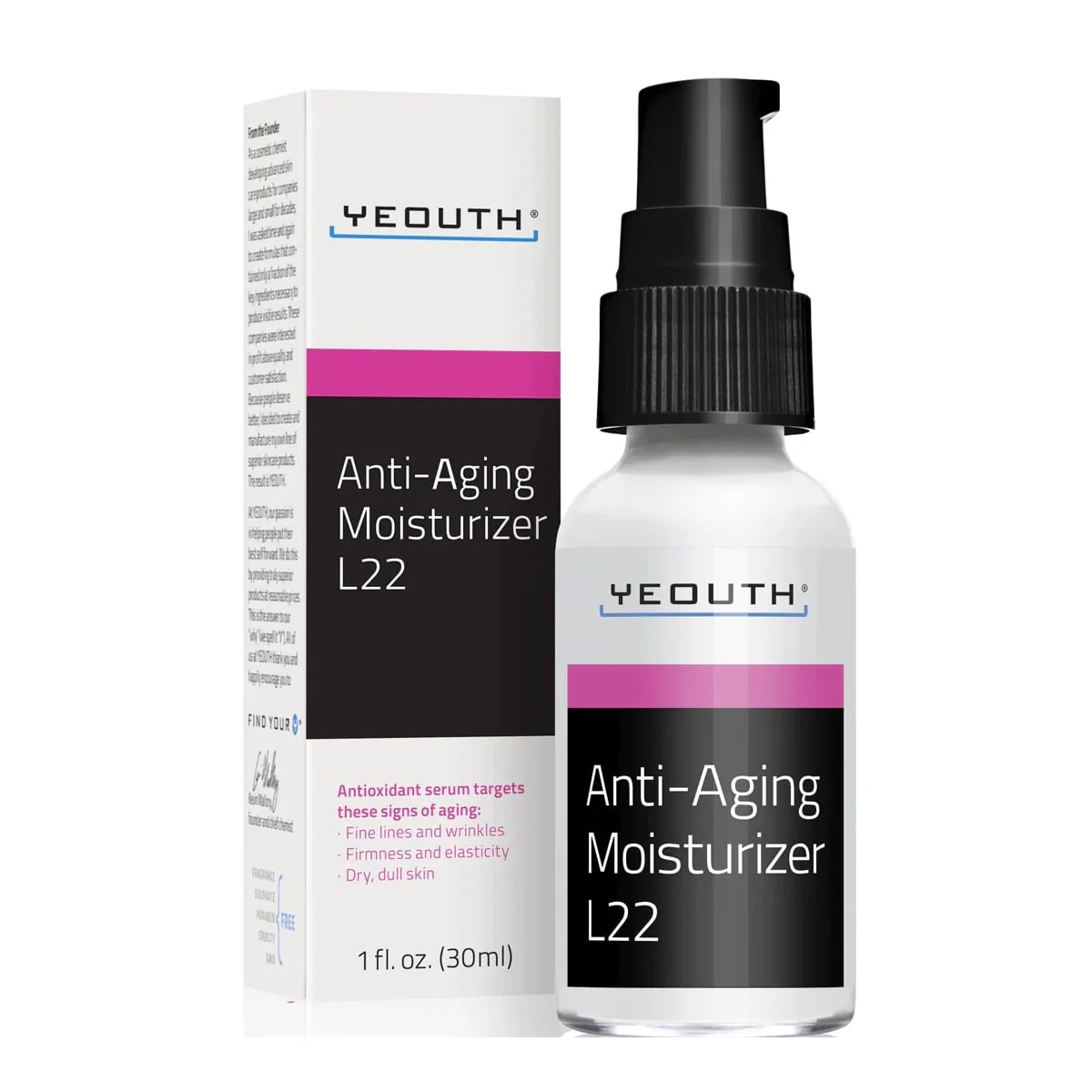 Yeouth L22 Anti-Aging Moisturizer 1oz